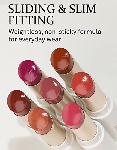 HINCE Mood Enhancer Lip Glow, Moisturizing Lip Balm with Shea Butter & Sweet Almond, Non-Sticky and Long-lasting Tinted Lip Tint with Buttery Balm Texture for Neutral Color 0.2oz. (1, LET ME DEW, 06)