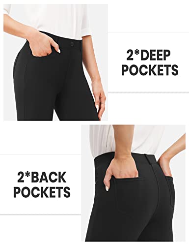 IUGA Women's Yoga Dress Pants 31''/29'' Straight Leg Slacks