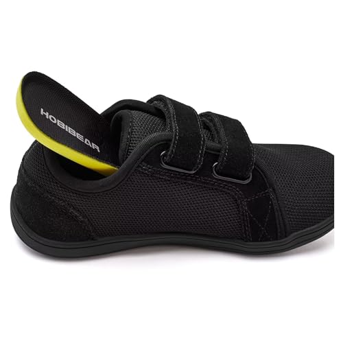 HOBIBEAR Kids Barefoot Shoes Minimalist | Zero Drop | Wide Width Fashion Sneaker Boys/Girls Toddler/Little/Big(A-Green, 2 Little Kid)