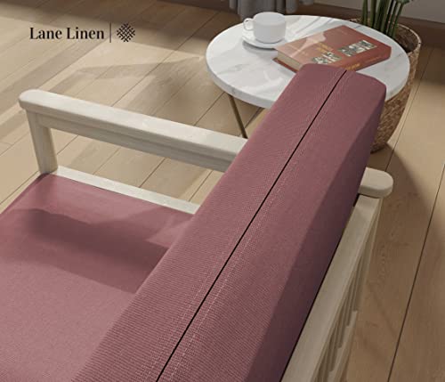 LANE LINEN Futon Covers Full Size, 100% Cotton Futon Slipcovers, Full Size Futon Mattress Cover for Futon Sofa Bed, Foldable Armless Sofa Cover, Zippered Futon Couch Cover - Teal