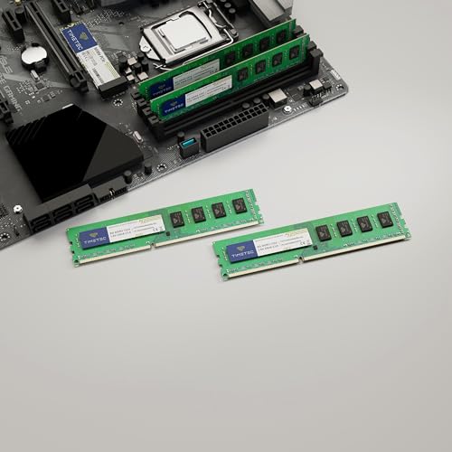 Timetec 32GB KIT(4x8GB) DDR3 / DDR3L 1333MHz PC3-10600 Non-ECC Unbuffered 1.5V / 1.35V CL9 2Rx8 Dual Rank 240 Pin UDIMM PC Desktop Computer Memory RAM Module Upgrade (32GB KIT(4x8GB))