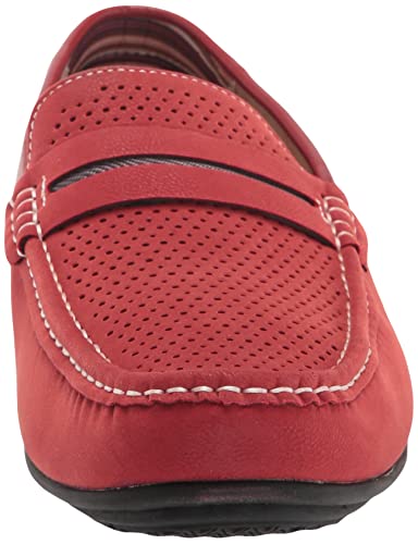 Stacy Adams Men's Corby Slip On Driving Style Loafer, Black, 12