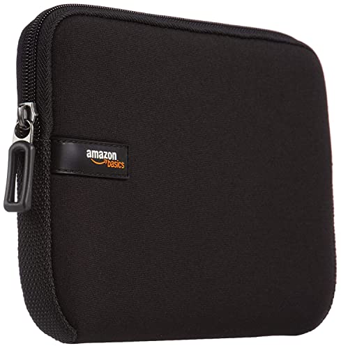 Amazon Basics 17.3-Inch Laptop Sleeve, Protective Case with Zipper - Black