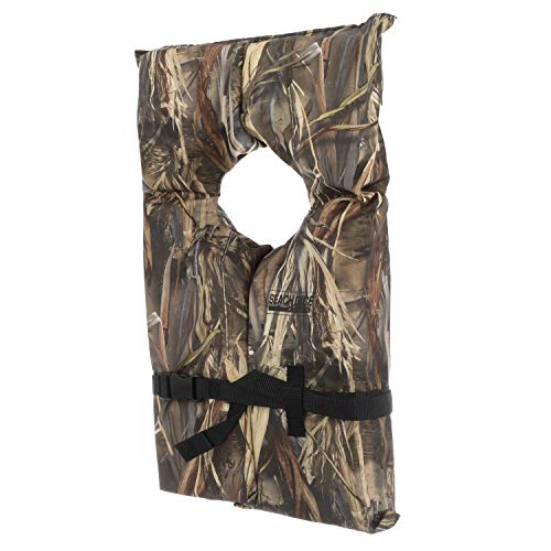 SEACHOICE 86090 Life Vest, Type II Personal Flotation Device – Camouflage – Adult XL
