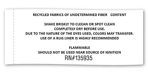 DII Chindi Home Collection Handwoven Multicolor Area Rag Rug, 3' Round with Fringe, Multi-Color