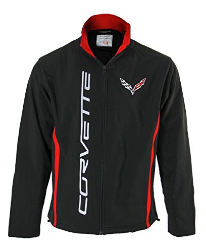 GM Chevrolet Unisex Bonded All-Season Jacket (Corvette, Small)