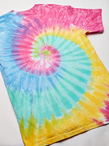 Liquid Blue Men's Grateful Dead Amer Music Hall Spiral Tie Dye T-Shirt, Multi, Small