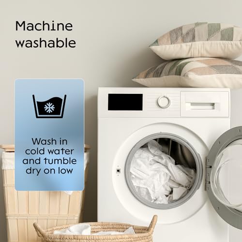 Niagara Cotton Twin Mattress Topper - Pillow Top Mattress Cover Quilted Fitted Cooling Topper for Back Pain Deep Pocket Fits 20 Inches (39x75 Inches)