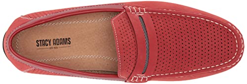 Stacy Adams Men's Corby Slip On Driving Style Loafer, Black, 12