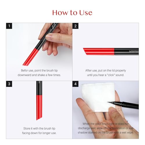 CLIO Superproof Pen Liquid Eye Liner | Precision Tip, Long Lasting, Smudge-Resistant, High-Intensity Color (001 BLACK, Pack of 1)