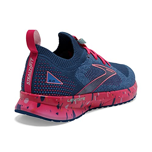 Brooks Women’s Levitate StealthFit 5 Neutral Running Shoe - Black/Grey/White - 5