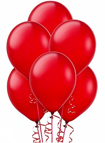 White Pearlized Latex Balloons - 12" (Pack Of 100) - Stunning & Long-Lasting For Parties, Events, & Celebrations