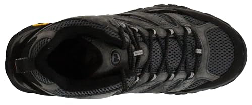 Merrell Men's Moab 2 Mid Waterproof Hiking Boot, New Granite, 10.5 W