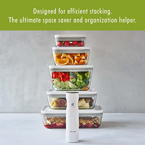 ZWILLING Fresh & Save 3-pc Glass Food Storage Container, Meal Prep Container- Assorted Sizes