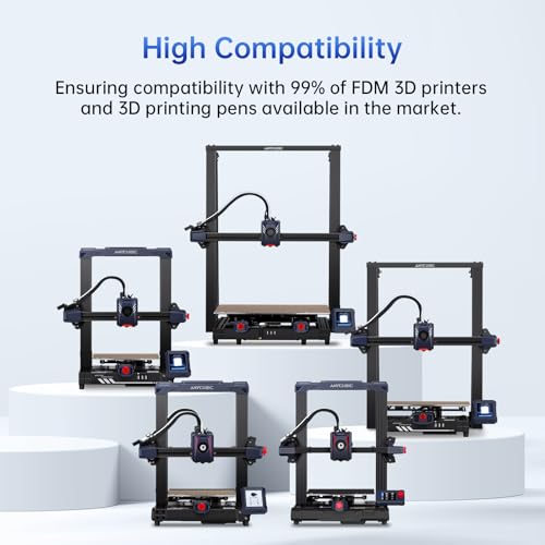 ANYCUBIC PLA Plus (PLA+) 3D Printer Filament 1.75mm Bundle, Dimensional Accuracy +/- 0.02mm, High Toughness, Print with Most FDM 3D Printers, 1KG Spool, 2kg, Grey + Grey