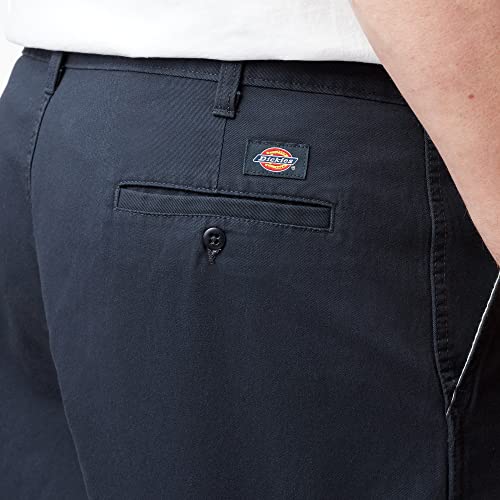 Dickies Men's 13 Inch Loose Fit Twill Cargo Short, Black, 30