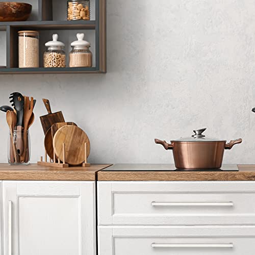 Ravinte 1 Pack 12-3/5 Inch Kitchen Square Cabinet Handles Satin Nickel Cabinet Pulls Brushed Nickel Drawer Pulls Kitchen Cabinet Hardware Kitchen Handles for Cabinets Cupboard Handles Drawer Handles