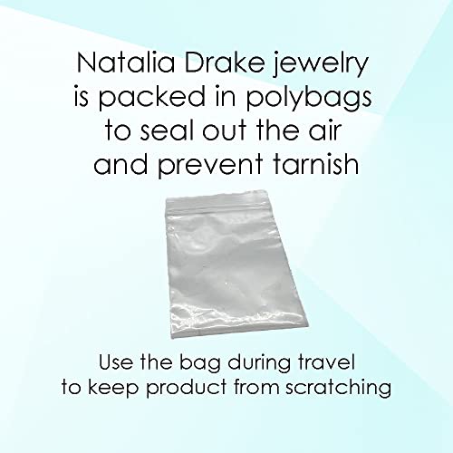 NATALIA DRAKE 1/4 Cttw Diamond Heart Halo Necklace for Women in Rose Gold Plated 925 Sterling Silver Color H-I/Clarity I1-I2