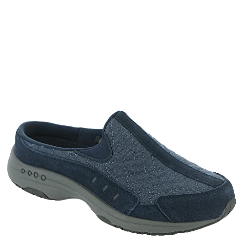 Easy Spirit Women's TRAVELTIME557 Mule, Dark Blue 400, 8 Wide