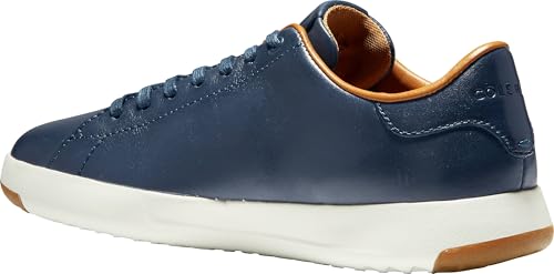 Cole Haan Men's Grandpro Tennis Fashion Sneaker, Blazer Blue Hand Stain, 8.5 M US