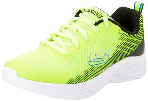 Skechers Kids Boy's Microspec Ii-vovrix Sneaker, Yellow/Black, 3 Little Kid