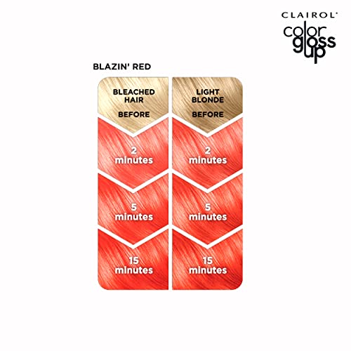Clairol Color Gloss Up Temporary Hair Dye, Warm Caramel Brownie Hair Color, Pack of 1