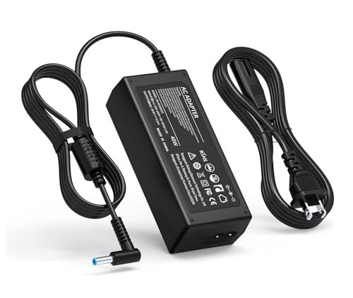 45W 19.5V 2.31A Laptop Adapter Charger for Hp Stream 11 13 14; Touchsmart 15 250 G3 255 G4 355 G2; Hp Spectre X360 hp Pavilion X2 11 13 15 719309-001 740015-004 Notebook Power Supply Cord