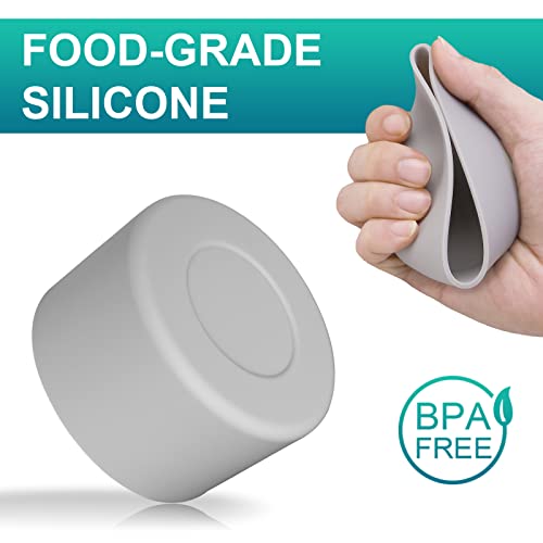 MLKSI 2Pcs Silicone Boot for Stanley 40 oz 30 oz Cup Accessories, Protector Silicone Water Bottle Bottom Sleeve for Stanley 40 oz 30 oz Tumbler Simple Modern Tumbler