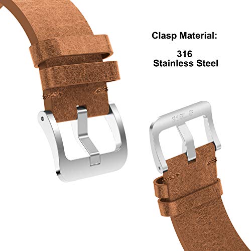 GELISHI Compatible with Apple Watch Case 44mm Men, Metal Rugged Case Bumper Full Protective Cover with Leather Band Replacement Strap for Watch Series 6 SE 5 4, Black