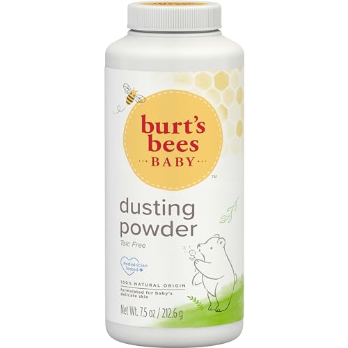 Burt's Bees Baby 100% Natural Dusting Talc-Free Baby Powder, 7.5 Oz