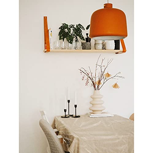 LAMINET Heavy-Duty Deluxe Crystal Clear Vinyl Tablecloth Protector 54" Square