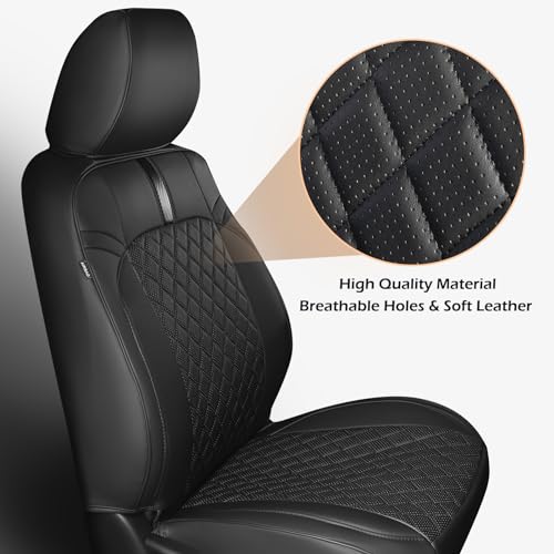 ceavoon for Tacoma Seat Covers, Fit for Toyota Tacoma Seat Covers 2016-2023 2022 2021, Full Coverage, for Double/Crew Cab SR, SR5, Limited, TRD Pro, TRD Sport, TRD Off-Road, Trail Special Edition
