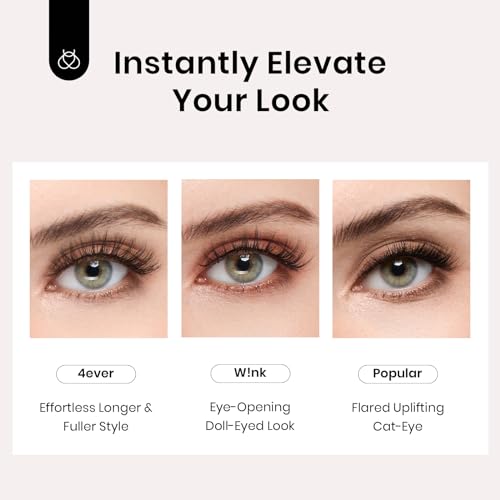 Beetles Easy Lashes False Eyelashes Essential Collection 5 pairs of Mixed Super Natural with tweezers Wispy Fluffy Fake Lashes for Women Strip Lashes Eyelash Extension Kit Faux Mink Eyelashes 14 mm 3D