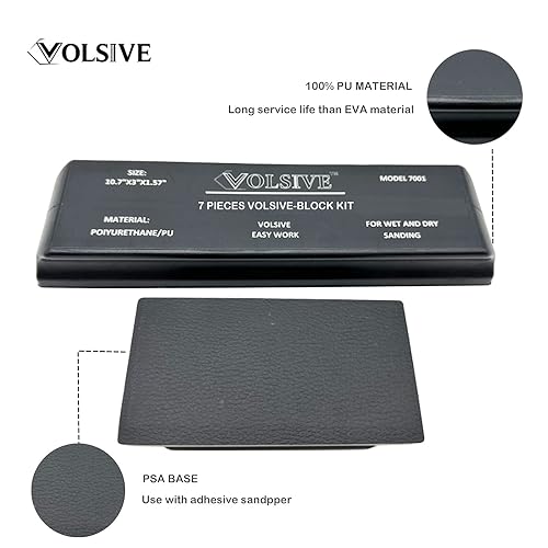 VOLSIVE Abrasive Sheet Roll Multi-Hole Sanding Roll Automotive Sandpaper Roll Clean Sand Sheet Roll for Woodworking, Auto Body Repair, 70 mm x 12 m - 180 Grit