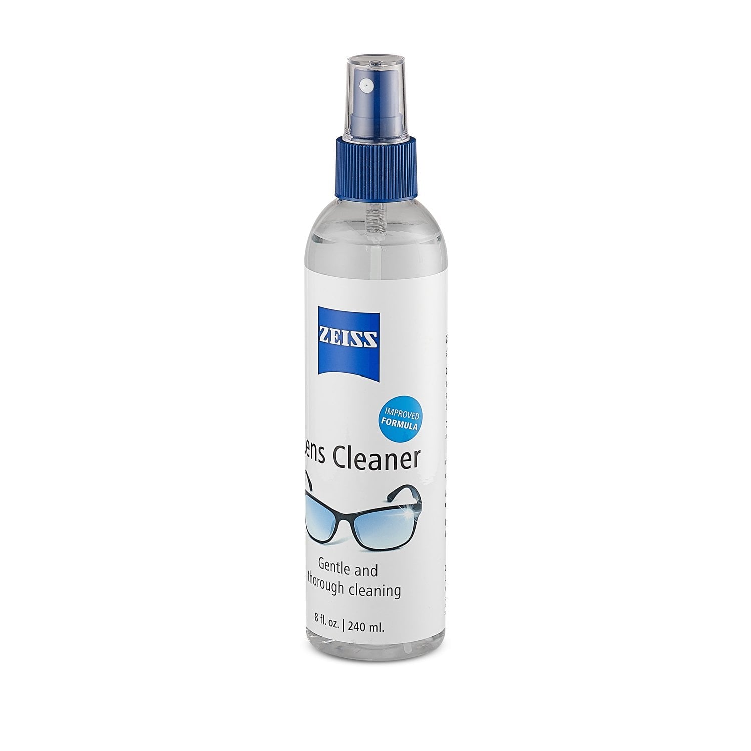 ZEISS Lens Cleaner Spray for Cleaning Eyeglasses, Used in Conjunction with Wipes, 8 fl oz