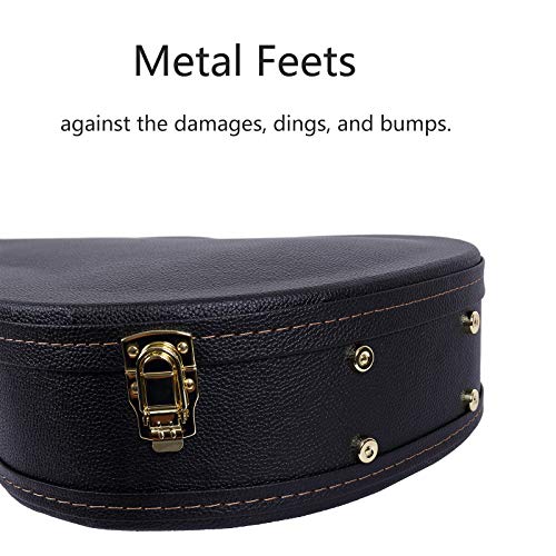 Crossrock Electric Guitar Case fits Telecaster and Stratocaster Style Guitars-Vinyl Tweed(CRW600STTW)