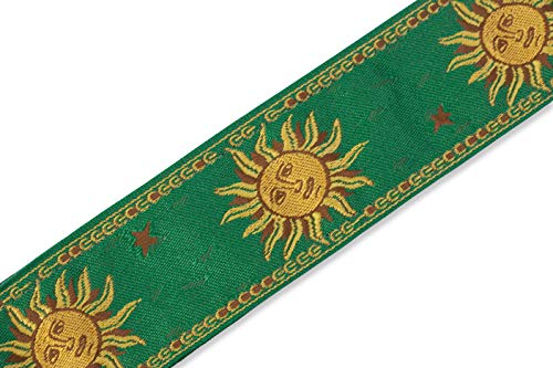 Levy's Leathers Guitar Strap (MPJG-Sun-GRN)