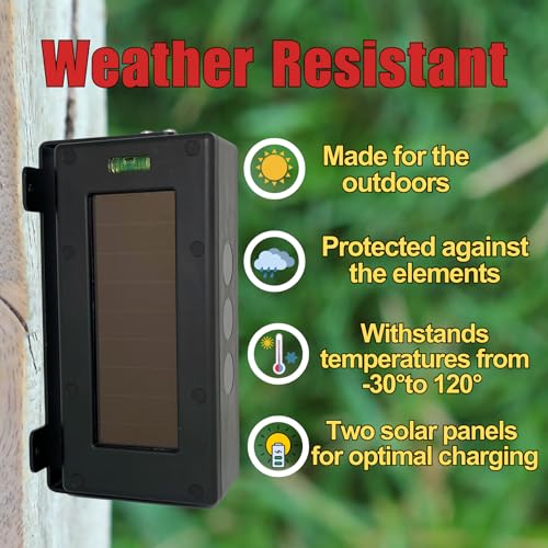 Dakota Alert SBA-4k Plus Solar Break Beam Driveway Alarm Kit - Long Range, Outdoor, Weatherproof, Up to 1 Mile Wireless Range - Includes SBB-4000 Transmitter & RE-4k Plus Receiver | Property Alarms