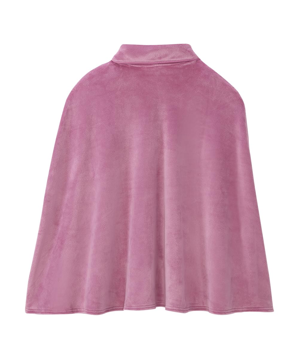 Silvert's Adaptive Clothing & Footwear Silverts Women's Easy On Cozy Sleep Cape - Mauve One Size
