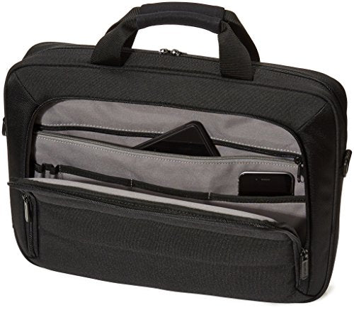 Amazon Basics 15.6 Inch Laptop and Tablet Case Shoulder Bag, Black