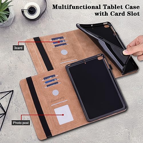 VODEFOX Case for Samsung Galaxy Tab A 9.7 Inch (SM-T550 T555 SM-P550 P555),PU Leather Folio Flip Stand Shockproof Smart Case with Elastic Band for Galaxy Tab A 9.7 inch Tablet - Starry Sky