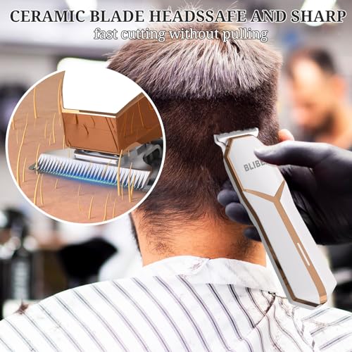 BLIBEE Groin Hair Trimmer for Men ,Waterproof Electric Shaver and 4 in 1 Mens Grooming Set, Deluxe Body Shaver Groomer, Wet/Dry Body Shaver for Nose Eyebrows Beard Pubic Hair, Black