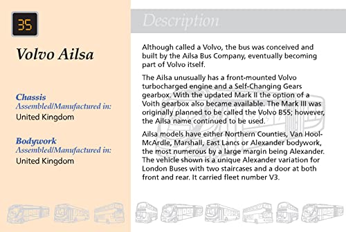 Know Your Buses (Old Pond Books) 44 Types of Modern Bus, from the AEC Routemaster to the Wright Streetcar, with Photos, Countries of Manufacture, Engine Types, Capabilities, History, and More