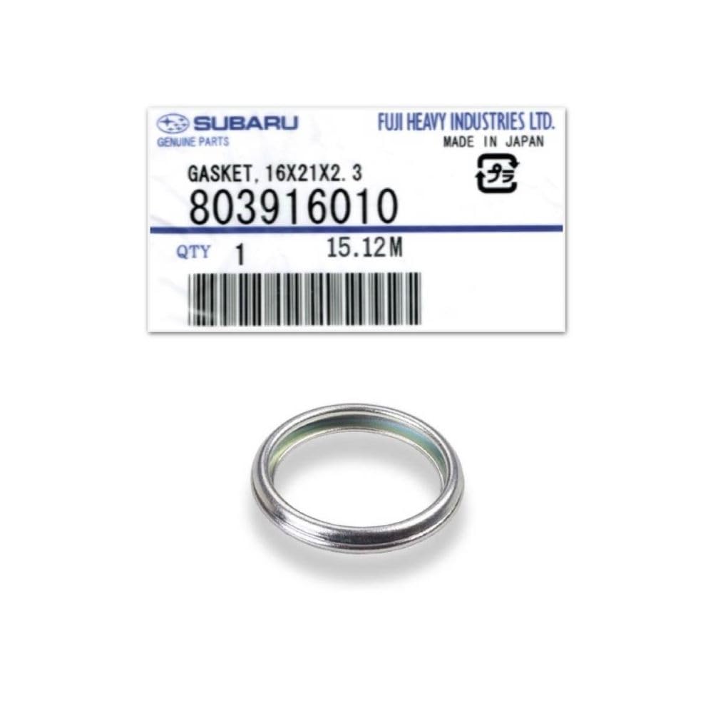 Subaru Set of 3 Oil Filters and Crush Gaskets for 2015-2024 WRX BRZ - 15208AA170 & 803916010 - Genuine OEM