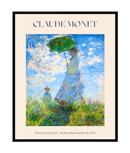 Poster Master Monet Poster - Bazille and Camille Print - Study for Déjeuner sur l'Herbe Art - Garden Art - Impressionism Art - Couple Art - Romantic Home or Office Wall Decor, 24x32 Unframed Wall Art