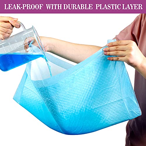 IMMCUTE Extra Large Dog Pee Pads 28"x30"-30 Count | X-Large Puppy Pee Training Pads Super Absorbent & Leak-Proof | Disposable Pet Piddle and Potty Pads for Puppies | Dogs | Doggie| Cats | Rabbits