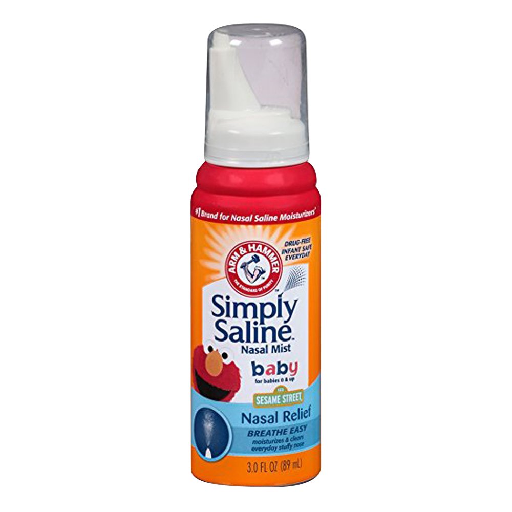 Arm & Hammer Simply Saline Jr. Nasal Mist 3.1 oz - Cocomelon