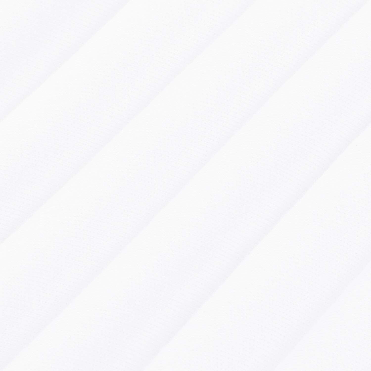 Mellanni Jersey Sheets Set - 4 Piece 100% Jersey Knit Cotton - Soft, Comfortable, All-Season Bedding - Deep Pocket T-Shirt Sheet Set (Queen, White)