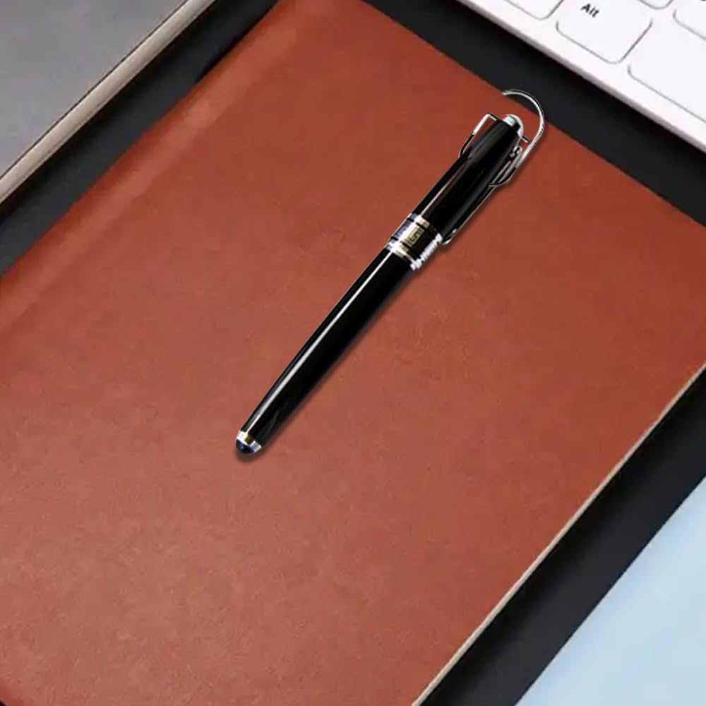 24 Pack Stainless Steel Pen Clip Holder,Sonku Metal Bookmarks for Notebooks, Journals, Calendars, Planner(Rose Gold,Gold,Sliver)