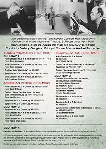 Prokofiev: Complete Symphonies & Concertos (Pcm Stereo, Dts-Hd Master Audio 5.1
